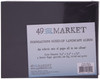 OakridgeStores.com | 49 & Market - Foundations Mixed Up Album - Landscape, Black - Blank Scrapbook Album - FA-25422 786724925422