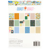 OakridgeStores.com | American Crafts - Gold Foil, Coast-to-Coast - Single-Sided Paper Pad 6 x 8, 36/Pkg - 34025929 765468076591