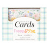 OakridgeStores.com | American Crafts - Poppy and Pear - A2 Cards with Envelopes, 4.375 x 5.75 inches, 40/Box - 34025819 765468076416