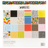 OakridgeStores.com | American Crafts - Whatevs Black Foil - Double-Sided Paper Pad 12 x 12, 24 Sheets - 34030584 765468072487