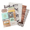 OakridgeStores.com | American Crafts - Gold Foil, Cedar House - Single-Sided Paper Pad 6 x 8 inches 36/Pkg - 34030338 765468083360