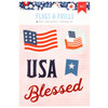 OakridgeStores.com | American Crafts - Flags and Frills - Metal Die Set, 6/Pkg - 34030324 765468075044