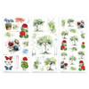 OakridgeStores.com | 49 and Market - Botanical - Summer Porch - Rub-On Transfer Set - SP-27761 786724927761
