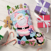 OakridgeStores.com | Bucilla - Lollipop Santa - Felt Stocking Applique Kit - 18 inches Long - 89705E 046109897059