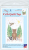 OakridgeStores.com | Jack Dempsey - Woodland Bear - Stamped Crib Quilt Top, 40 x 60 inches - 4060-768 013155907681