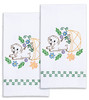 OakridgeStores.com | Jack Dempsey - Puppies - Stamped Decorative Hand Towel Pair, 17 x 28 inches - 320-881 013155028812