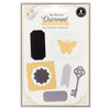 OakridgeStores.com | BoBunny - Charmed Chronicles - Metal Die Set, 8 Pieces (Butterflies, Keys & Frames) - 34025991 765468077239