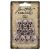 OakridgeStores.com | Tim Holtz - Advantus - Skulls - Idea-ology Resin Embellishments, 10 Pack, 1 inch - TH94401 040861944013