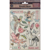 OakridgeStores.com | Stamperia Intl - Wonderland - Colored Wooden Shapes A5 - KLSP163