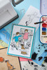 OakridgeStores.com | Sizzix - Play Time - Children and Dog - A5 Clear Stamps w/Framelits Dies by 49 and Market - 666812 630454291060