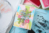 OakridgeStores.com | Sizzix - Build-A-Burst Artsy Lace Mix - A5 Clear Stamps w/Framelits Dies by 49 and Market - 666804 630454290988