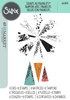 OakridgeStores.com | Sizzix - Build-A-Burst Artsy Lace Mix - A5 Clear Stamps w/Framelits Dies by 49 and Market - 666804 630454290988