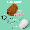 OakridgeStores.com | Bucilla - T-Shirt Yarn Bear - Amigurumi Crochet Kit - 49678E 046109496788