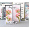 OakridgeStores.com | Lisa Horton Crafts - Blooming Coneflower Stems - 5 x 7 Embossing Folder - LHCEF198 632793479840