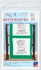 OakridgeStores.com | Jack Dempsey - Highland Cow - Stamped Quilt Blocks Embroidery Kit 18 x 18 inches, 6/Pkg - 732973 013155479737