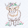 OakridgeStores.com | Jack Dempsey - Highland Cow - Stamped Quilt Blocks Embroidery Kit 18 x 18 inches, 6/Pkg - 732973 013155479737