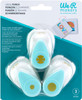 OakridgeStores.com | We R Makers - White/Blue We R Hinge Punch Set - Paper Punch Set (3pc) - 60001202 633356632917