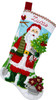 OakridgeStores.com | Bucilla - Santa's Gardening Magic - Felt Stocking Applique Kit - 18 inches Long - 89748E 046109897486