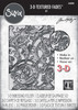 OakridgeStores.com | Tim Holtz - Sizzix - Entangled - 3D Texture Fades Embossing Folder A5 - 666886 630454291985