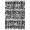 OakridgeStores.com | Tim Holtz - Sizzix - Typewriter - 3D Texture Fades Embossing Folder A5 - 666885 630454291978