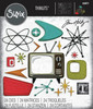 OakridgeStores.com | Tim Holtz - Sizzix - Vault Atomic Retro - Thinlits Die Set - 666875 630454291930