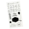 OakridgeStores.com | American Crafts - Age Is Just A Number - Clear Stamps by Hampton Art - SC1042-HL 729632220739