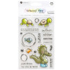 OakridgeStores.com | American Crafts - Croc My World - Hampton Art Clear Stamps - SC1029-HL 729632220609