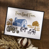 OakridgeStores.com | Spellbinders - Farm Sweet Farm - Registration BetterPress Plate & Die Set by Justine Dvorak - BPR-019 810176100431