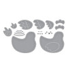 OakridgeStores.com | Spellbinders - Felt Cozy Cluck by Nichol Spohr - Spring Felt Stitch & Create Etched Dies - S7-273 810176104606