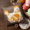 OakridgeStores.com | Spellbinders - Felt Cozy Cluck by Nichol Spohr - Spring Felt Stitch & Create Etched Dies - S7-273 810176104606