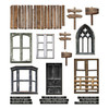 OakridgeStores.com | Tim Holtz - Advantus - Halloween - Idea-ology Baseboard Frames 36/Pkg - TH94434 040861944341