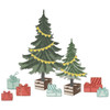 OakridgeStores.com | Sizzix - Trees And Trinkets - Framelits Dies & Stamps by 49 and Market, 32/Pkg - 667013 630454293194