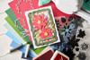 OakridgeStores.com | Sizzix - Poinsettia Trio - Framelits Dies & Clear Stamps by 49 and Market - 667015 630454293217