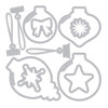 OakridgeStores.com | Sizzix - Baubles - Framelits Die & Stamp Set by 49 and Market - 667019 630454293255