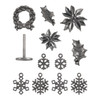 OakridgeStores.com | Tim Holtz - Advantus - Christmas - Tim Holtz Idea-ology Metal Adornments - Holiday Craft Embellishments - TH94445 040861944457