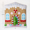 OakridgeStores.com | Bucilla - Gingerbread Cottage - Felt Pillow Applique Kit 12 x 13.75 inches - 89792E 046109897929