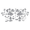 OakridgeStores.com | Spellbinders - Steamboat Willie Duo - Etched Dies - Say Cheese Classic Mouse - S6-261 810176106006