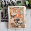 OakridgeStores.com | Sizzix - Affirmations - Thinlits Die & A5 Stamp Set by 49 & Market - 666944 630454292388