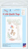 OakridgeStores.com | Jack Dempsey - Honey Bears - Stamped Crib Quilt Top, White, 40 x 60 inches - 4060-946 013155909463