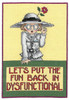 OakridgeStores.com | Imaginating - DysFUNctional Me (14 Count) - Counted Cross Stitch Kit - 3531K 054995035318