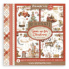 OakridgeStores.com | Stamperia Intl - Gear Up For Christmas - Assortment Rub-On Transfers 6.1 x 6.1 inches, 6 Sheets - DFLRBX03