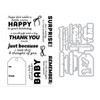 OakridgeStores.com | Hero Arts - Just Because, Best Gift Ever - Stamp & Cut Set - DC329 085700949507