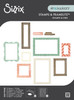 OakridgeStores.com | Sizzix - Build-A-Frame by 49 & Market - Clear Stamps with Framlits Dies Set - 667056 630454293743