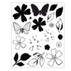 OakridgeStores.com | Sizzix - Sweet Sprigs - Clear Stamps with Framelits Dies by 49 & Market - 667063 630454293811