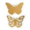 OakridgeStores.com | Stamperia Intl - Quiet Days Butterfly - Crafty Shapes MDF Blanks, 2pc - KLSM73