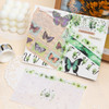 OakridgeStores.com | Ieebee Tapes - Floral Whispers: Alphabet Garden - Washi Tape Set, 24 Rolls - JY1088 603563809310