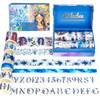 OakridgeStores.com | Ieebee Tapes - Floral Whispers: Blue Garden - Washi Tape Set, 12 Rolls - JY1090 603563809334