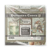 OakridgeStores.com | Stamperia Intl - Herbarium Silvae - 8 x 8 Background Paper Pad & Die Cuts - ZBNL13