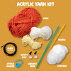 OakridgeStores.com | Bucilla - Patty The Pumpkin Pie - Amigurumi Crochet Kit - 4.5 x 4.25 x 3 inches - 49271E 046109492711