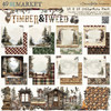OakridgeStores.com | 49 and Market - Timber And Tweed - Collection Pack 12 x 12 inches - DTT-34592 786724934592